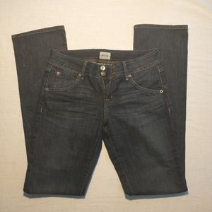 Hudson 28 Used Denim Jeans Beth Baby Boot